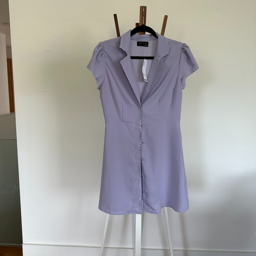 Lavender Short Spring Dress